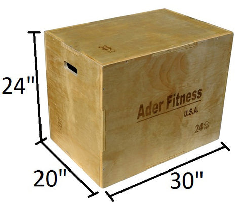 Wood Plyometric Box